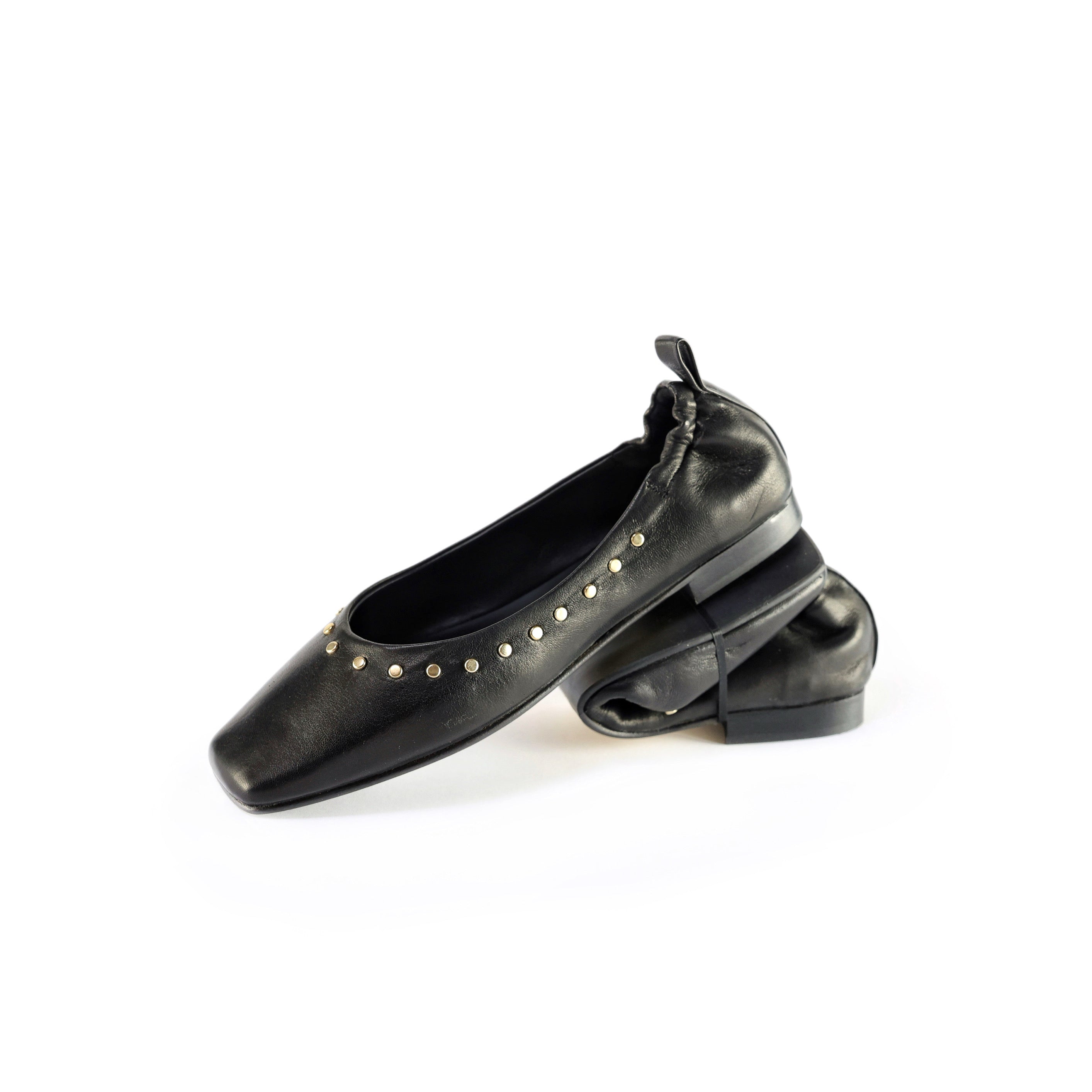 Ton Goût Paule F/W 26 Ballerina Donna Nera Nappa
