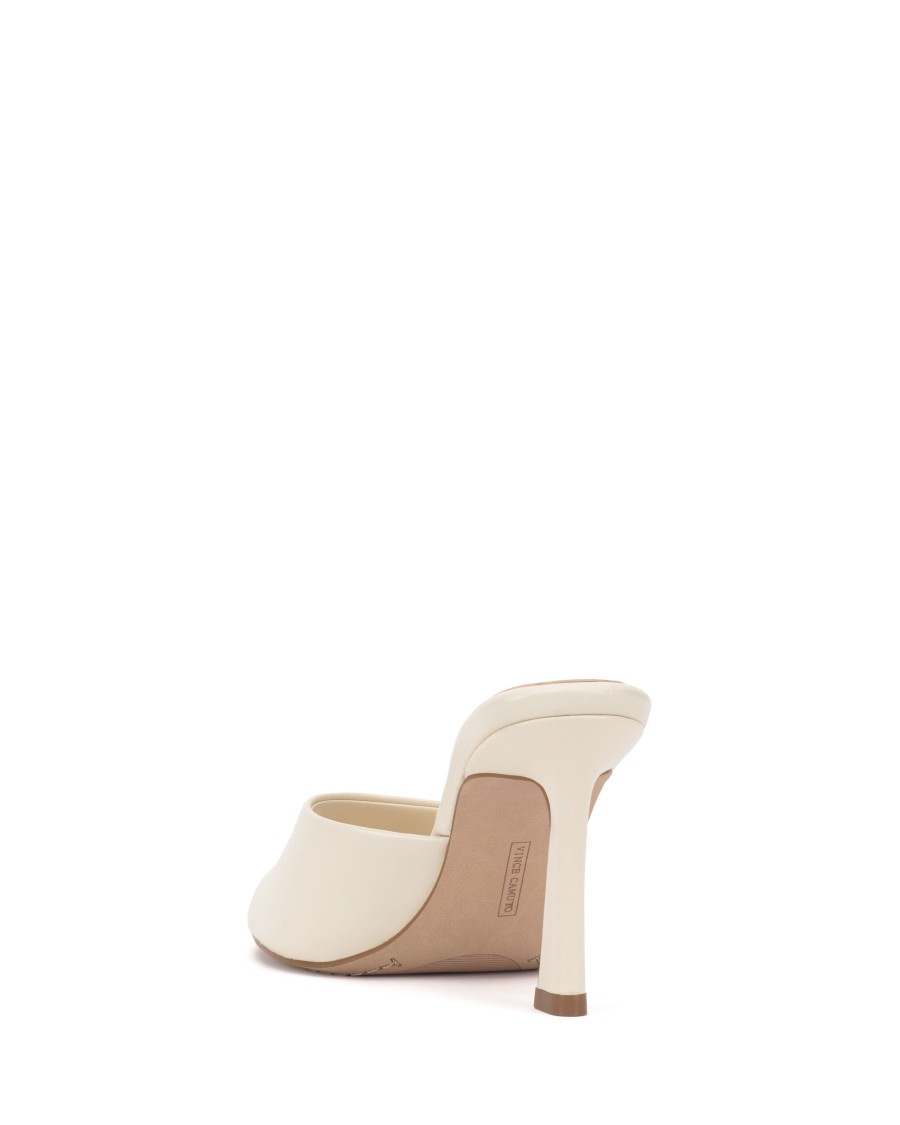 Vince Camuto Paigely mule donna punta aperta tacco svasato