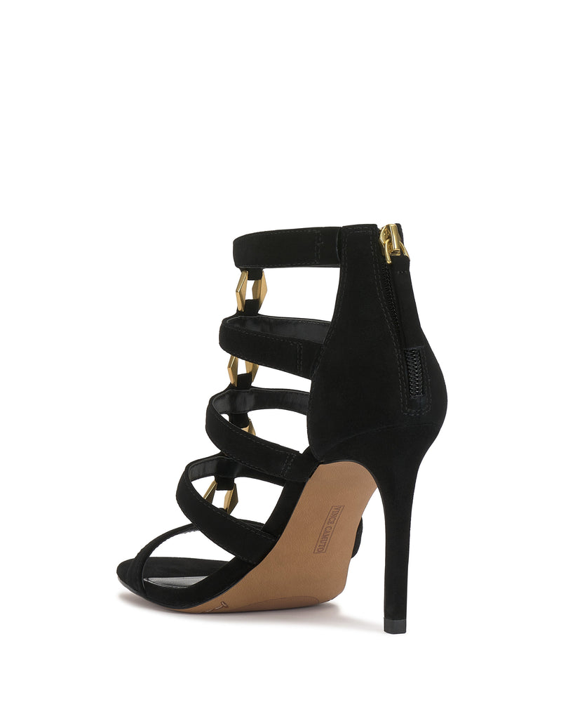 Vince Camuto Azelie sandalo donna gabbia oro