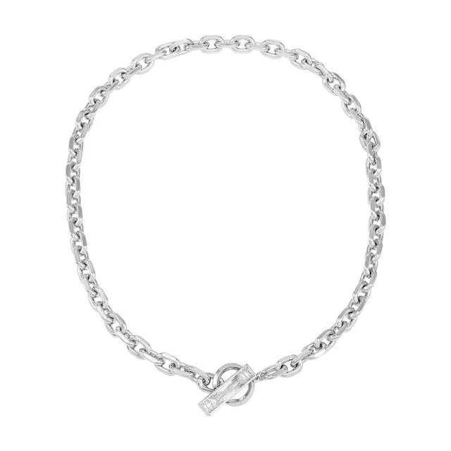 Vince Camuto Collana Baguette Cristallo Argento Toggle