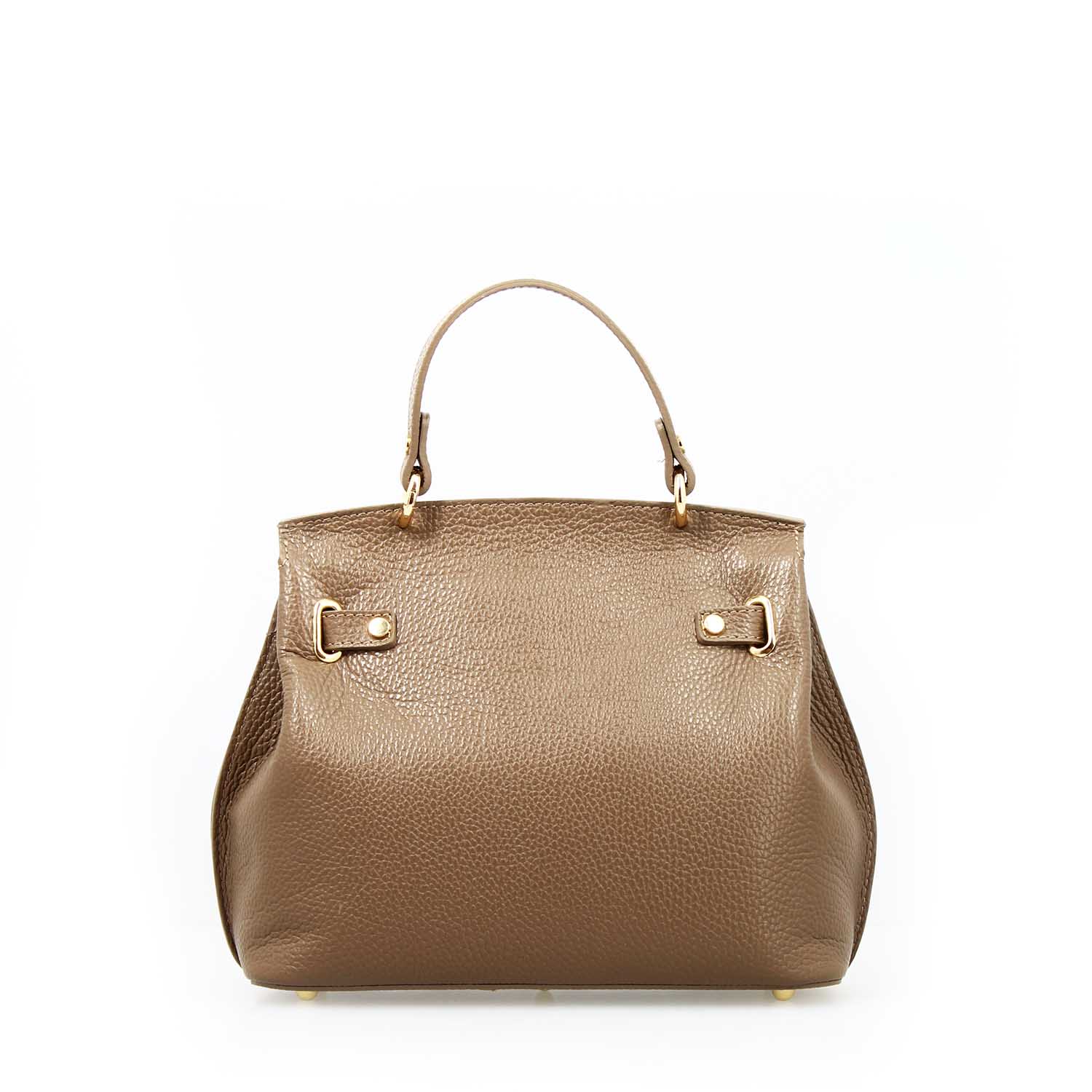 Leonardo Shoes Ninfea borsa donna pelle marrone tracolla
