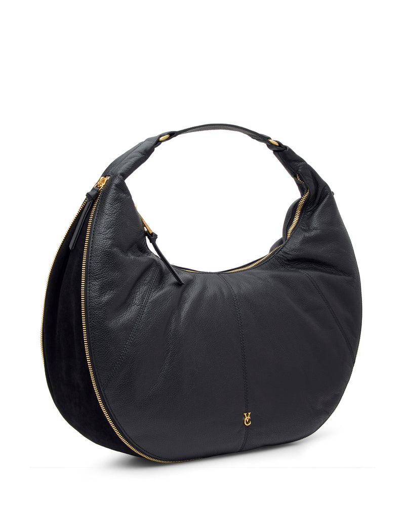 Vince Camuto Kaela Borsa Hobo Pelle Marrone
