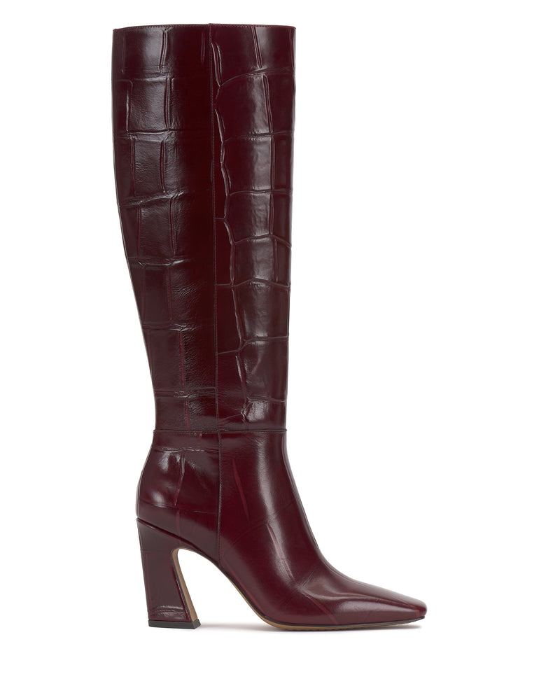 Vince Camuto Bennidy Stivale Alto Donna Tacco Largo