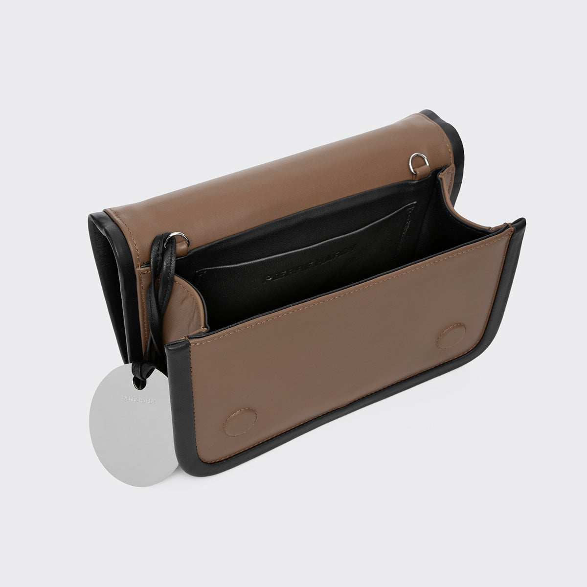 Pierre Hardy Alpha Maxi borsa pelle cammello TU