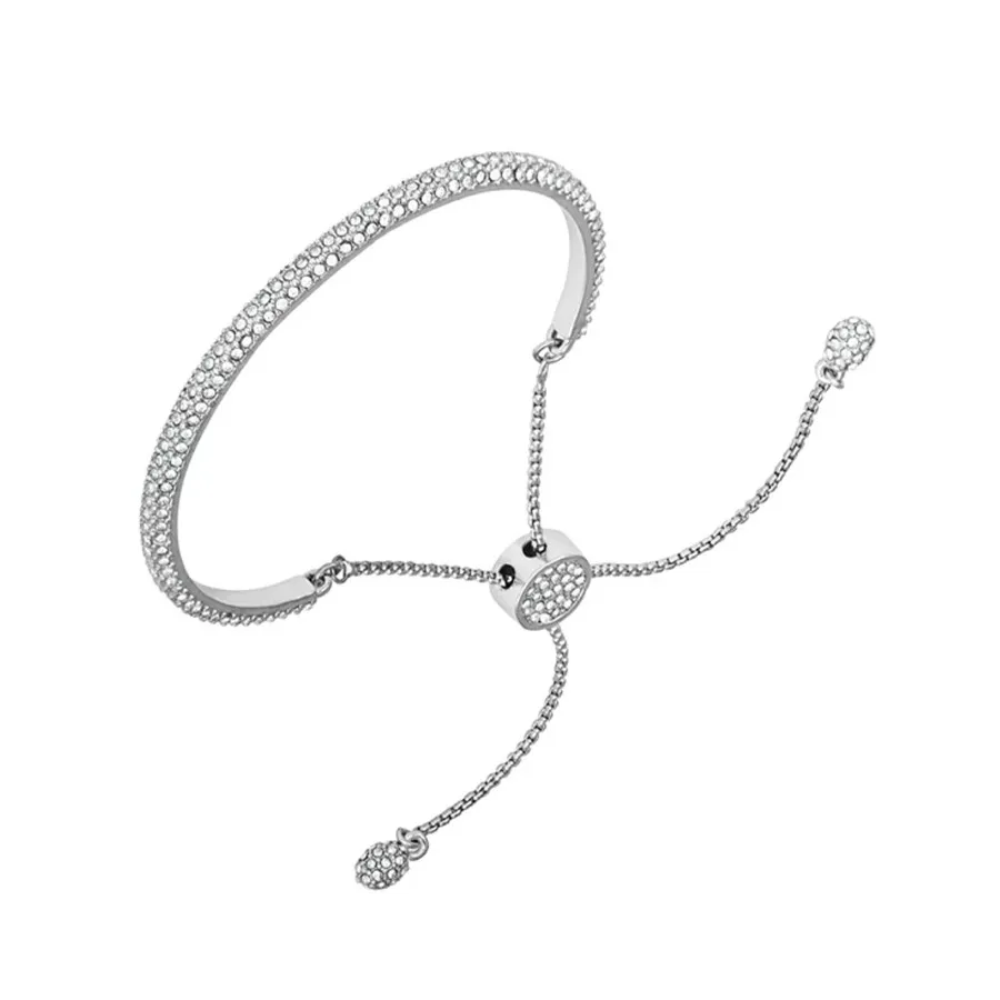 Vince Camuto Bracciale Cursore Pavé Cristallo Argento