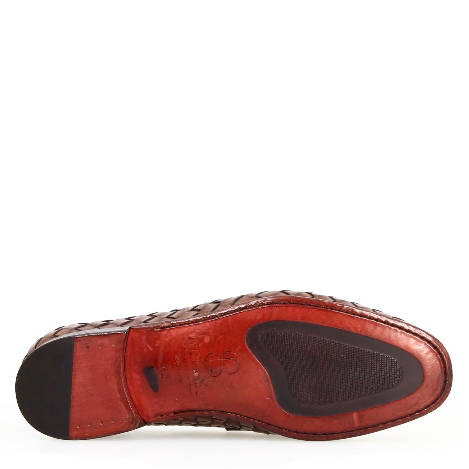 Leonardo Shoes Ludovico Mocassino Uomo Pelle Marrone
