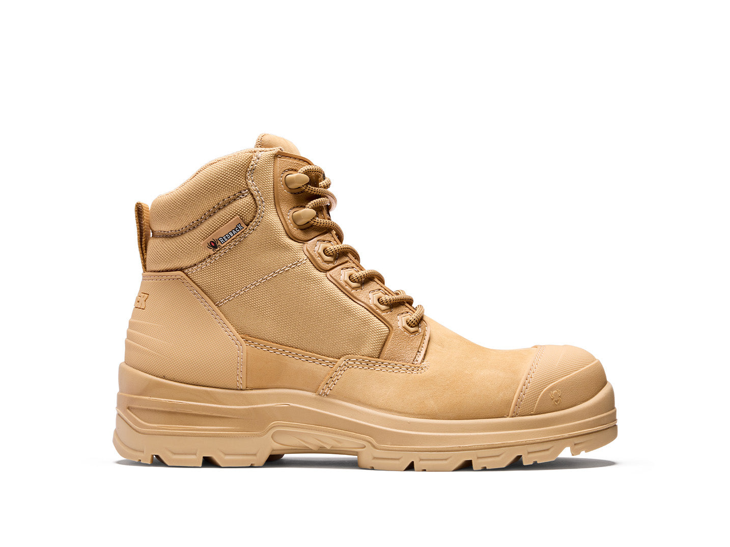 Redback Lynx stivali lavoro zip punta composite wheat