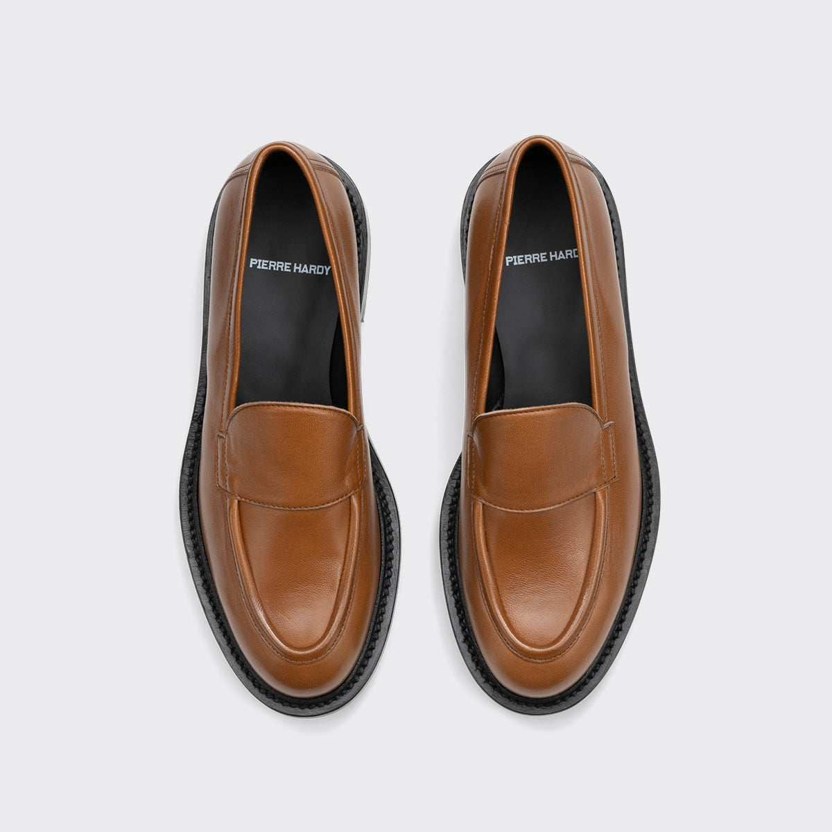 Pierre Hardy John John Loafer mocassini cognac 40 pelle vitello
