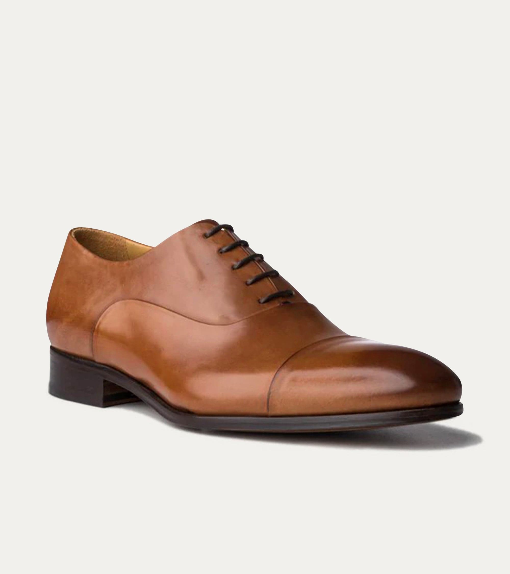Ace Marks Griffin oxford uomo siena marrone pelle