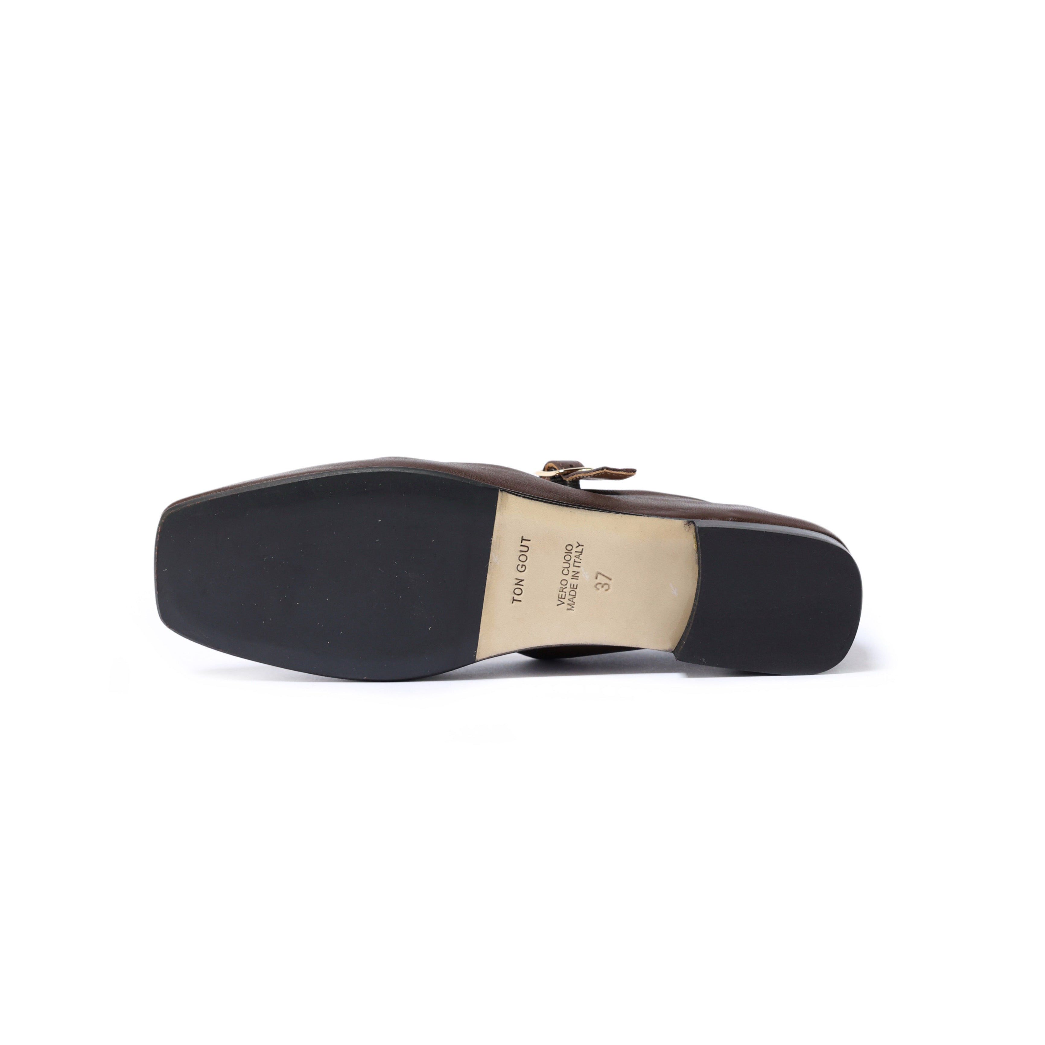 Ton Goût Paris Ballerine Donna Blu Nappa Laminata