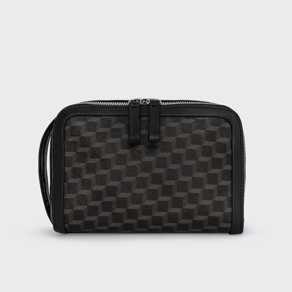 Pierre Hardy Dopp Kit beauty case nero pelle TU