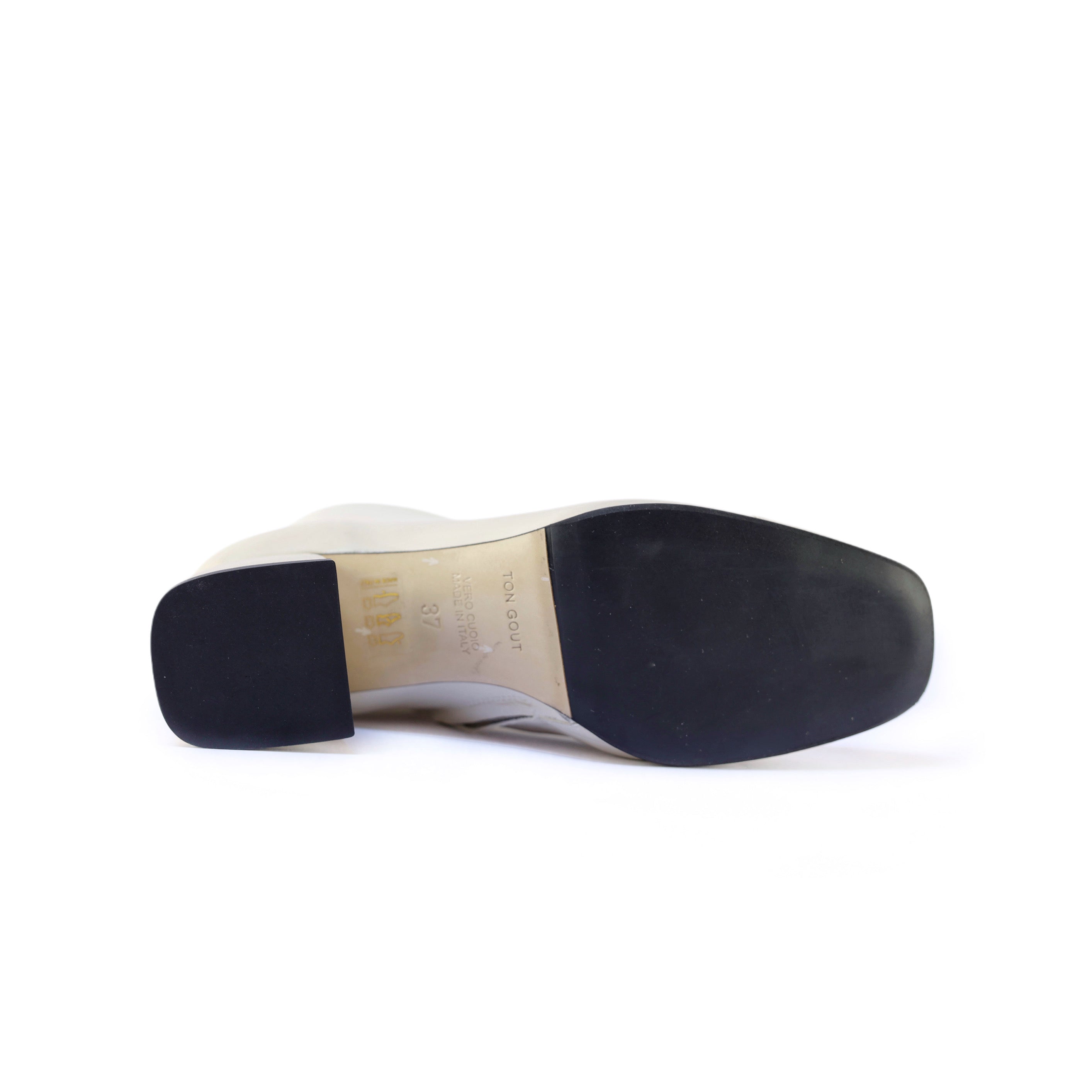 Ton Goût Alexia scarpe donna nappa crudo tacco