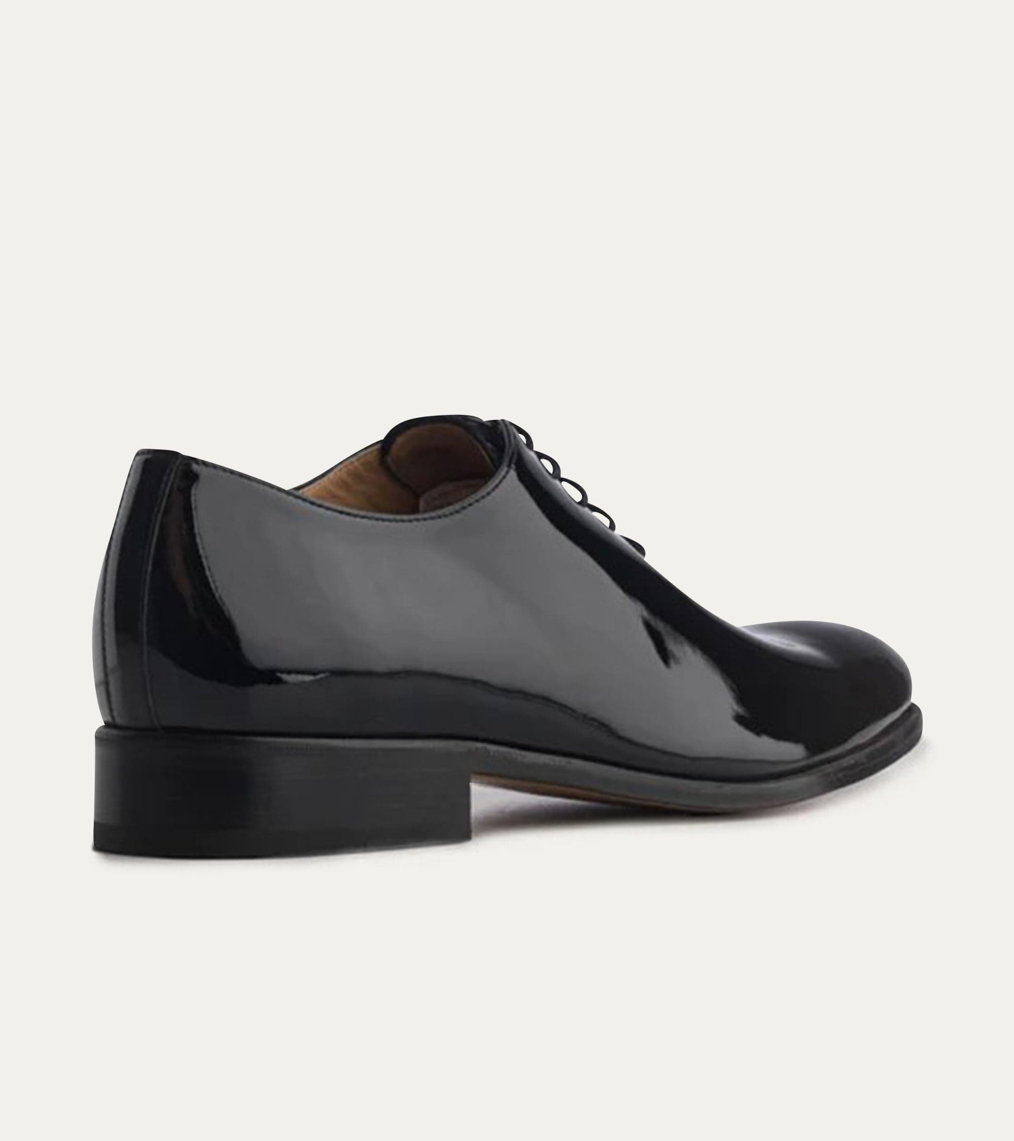 Ace Marks Carlo oxford uomo vernice nero wholecut cerimonia