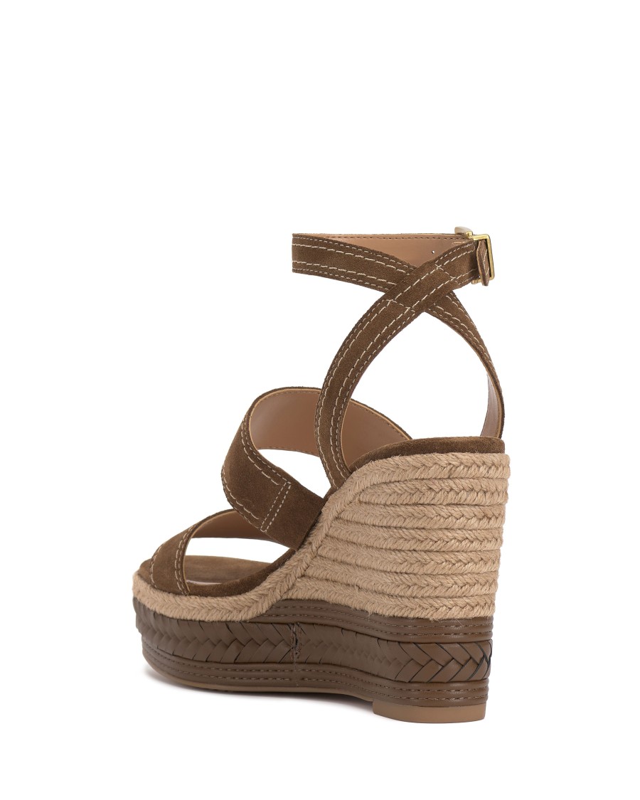 Vince Camuto Esmia Sandalo con Zeppa Espadrillas Estivo