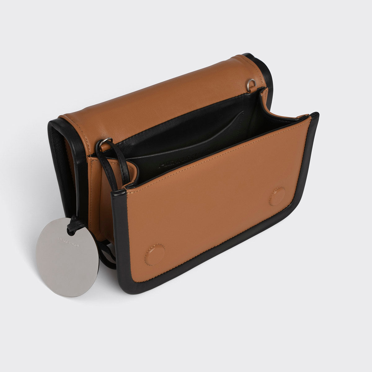 Pierre Hardy Alpha Maxi borsa a mano pelle cognac TU