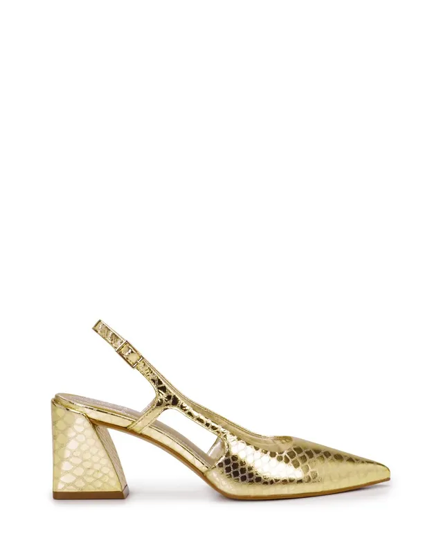 Vince Camuto Sindree Slingback tacco blocco scarpe donna