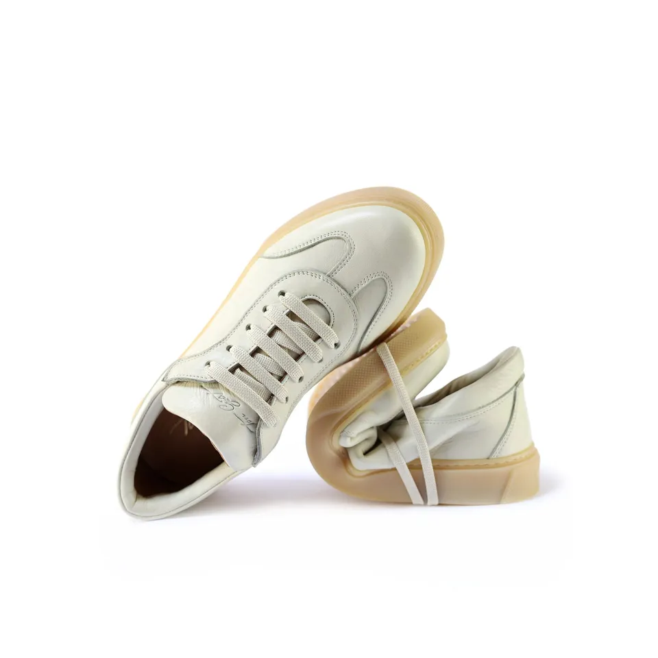 Ton Goût Cinema sneakers donna pergamena nappa