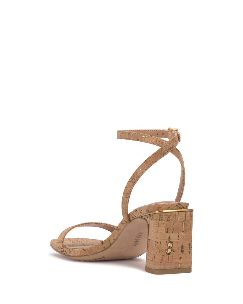 Vince Camuto Hamda Sandalo Tacco Blocco Donna