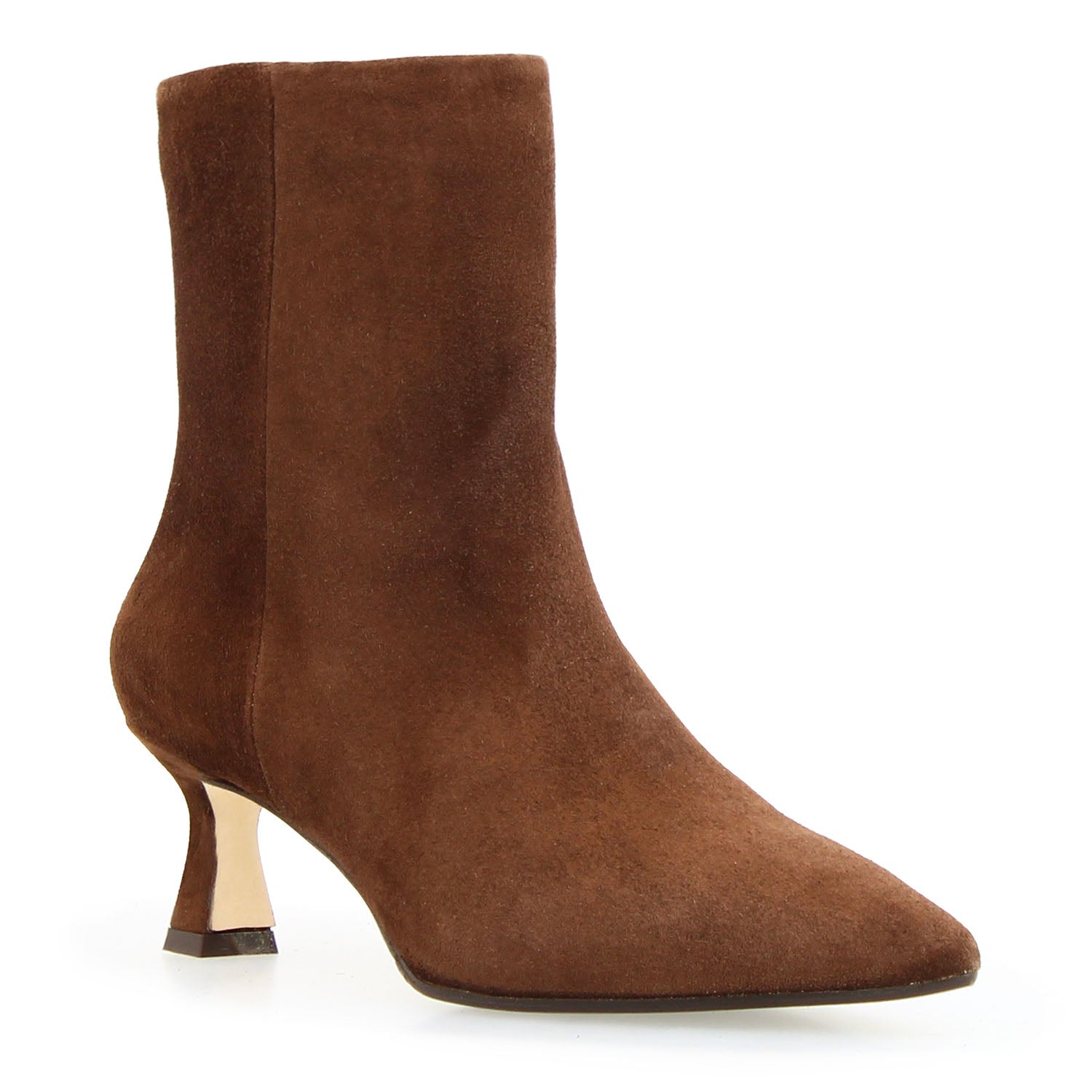Leonardo Shoes Gioconda Stivaletti Donna marrone camoscio
