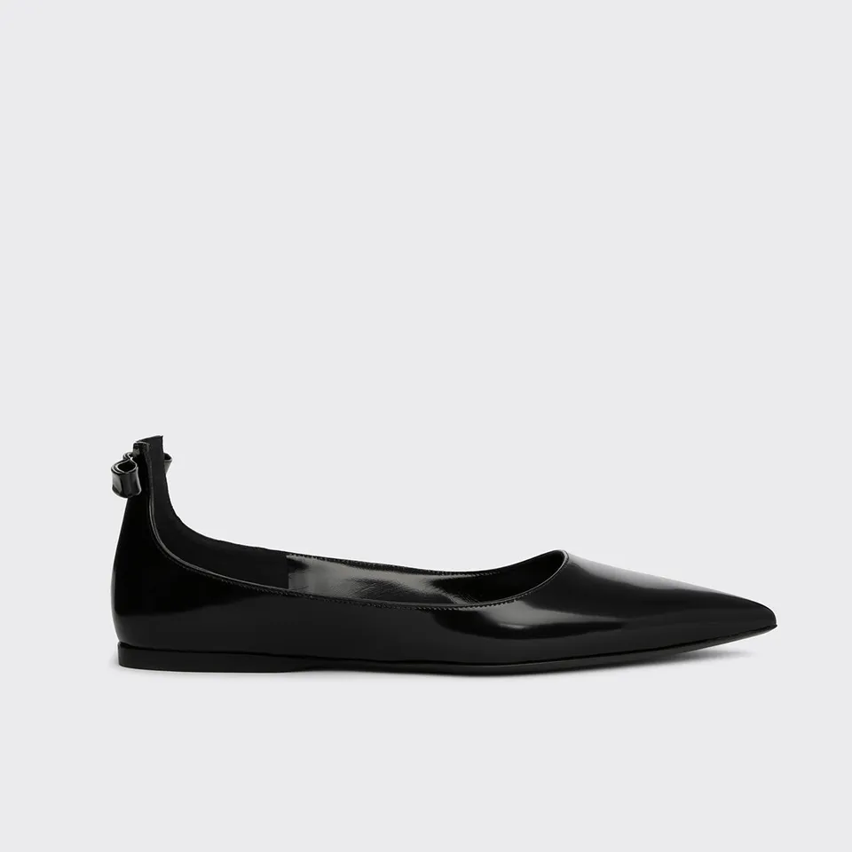 Pierre Hardy Cléo ballerine nere punta tacco 10 mm