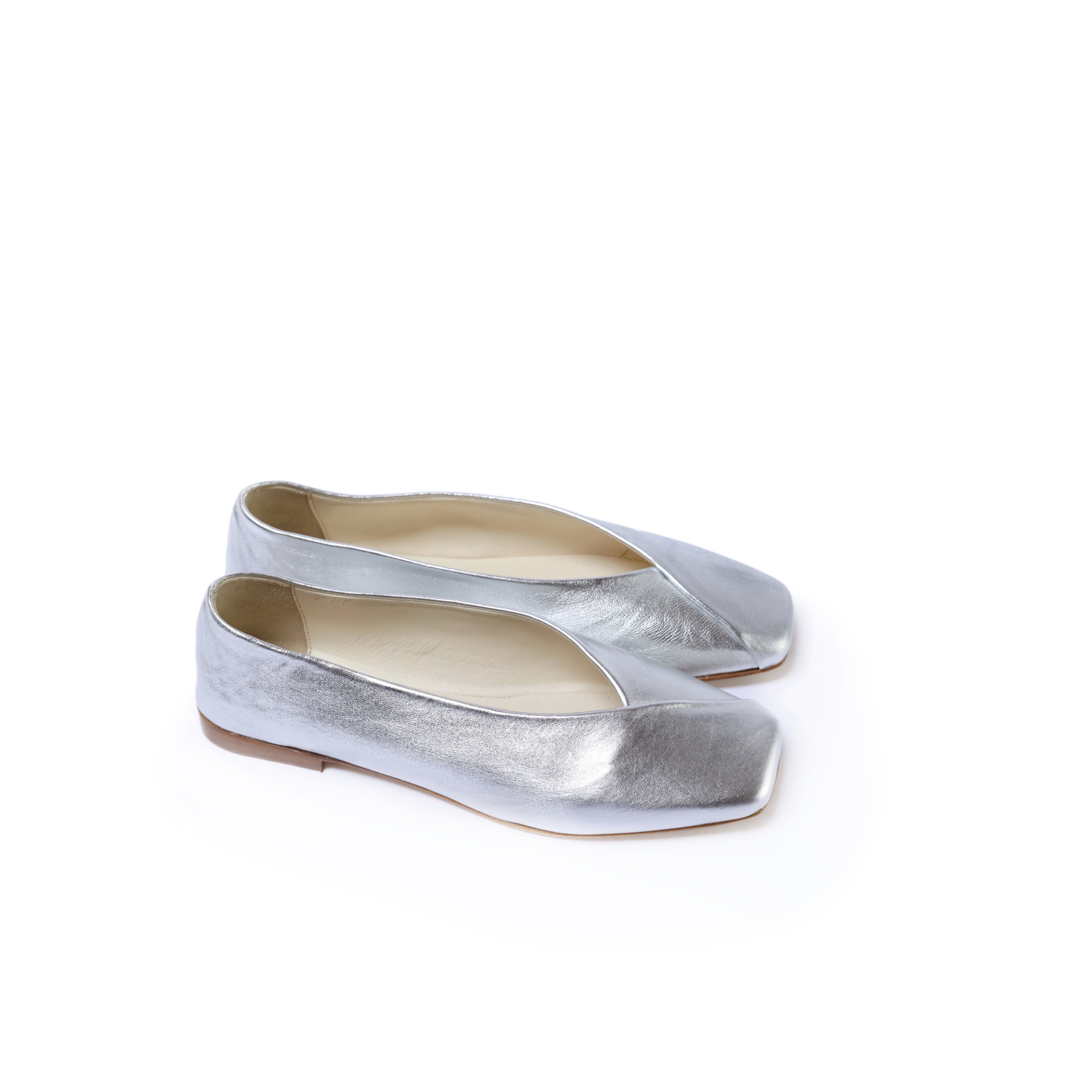 Ton Goût Bay ballerine donna pelle lattice nero 38 40