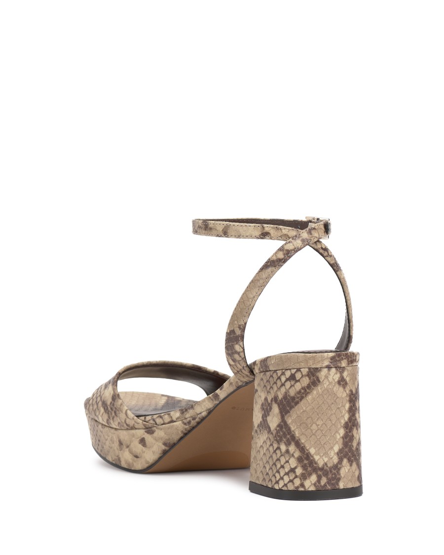 Vince Camuto Pendreya Sandali Donna Plateau Tacco Blocco Retrò