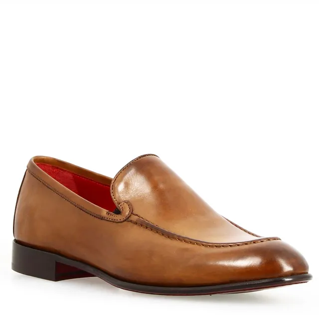 Leonardo Shoes Adriano Marrone Mocassini Uomo Pelle Liscia
