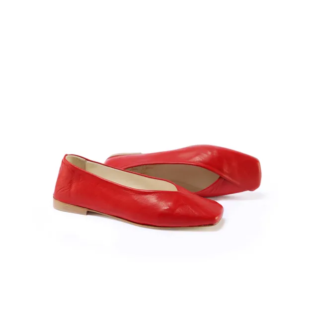 Ton Goût Bay ballerine donna pelle lattice nero 38