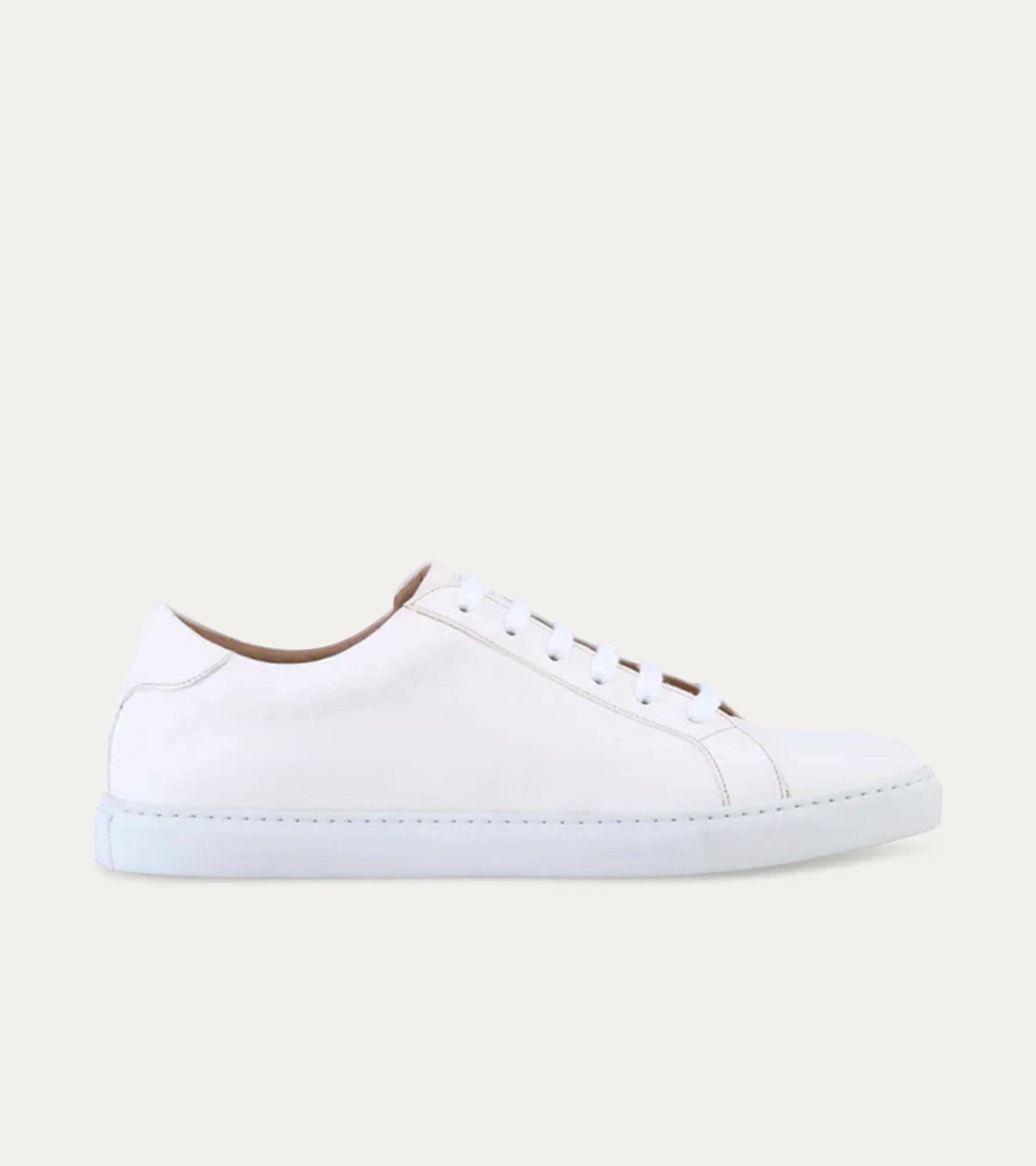Ace Marks Wayne sneaker uomo pelle bianca Buffalo
