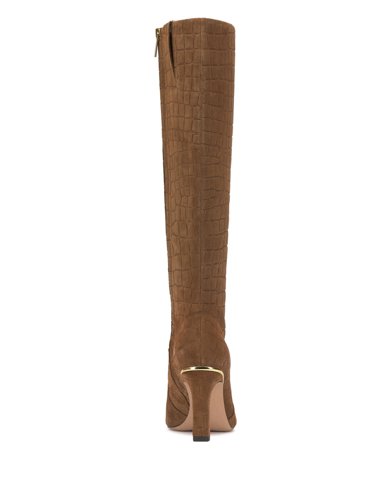 Vince Camuto Gylina Stivale Alto Polpaccio Extra Largo Donna