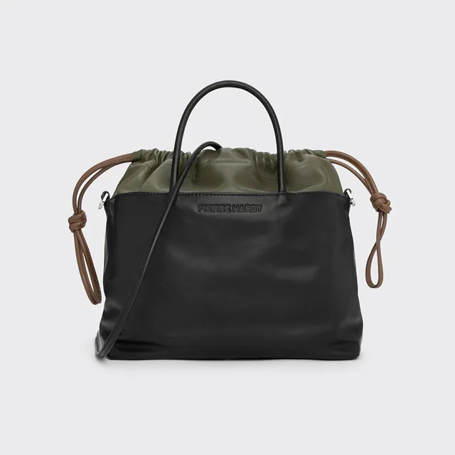 Pierre Hardy Twin AHV4 borsa maxi nera pelle tracolla