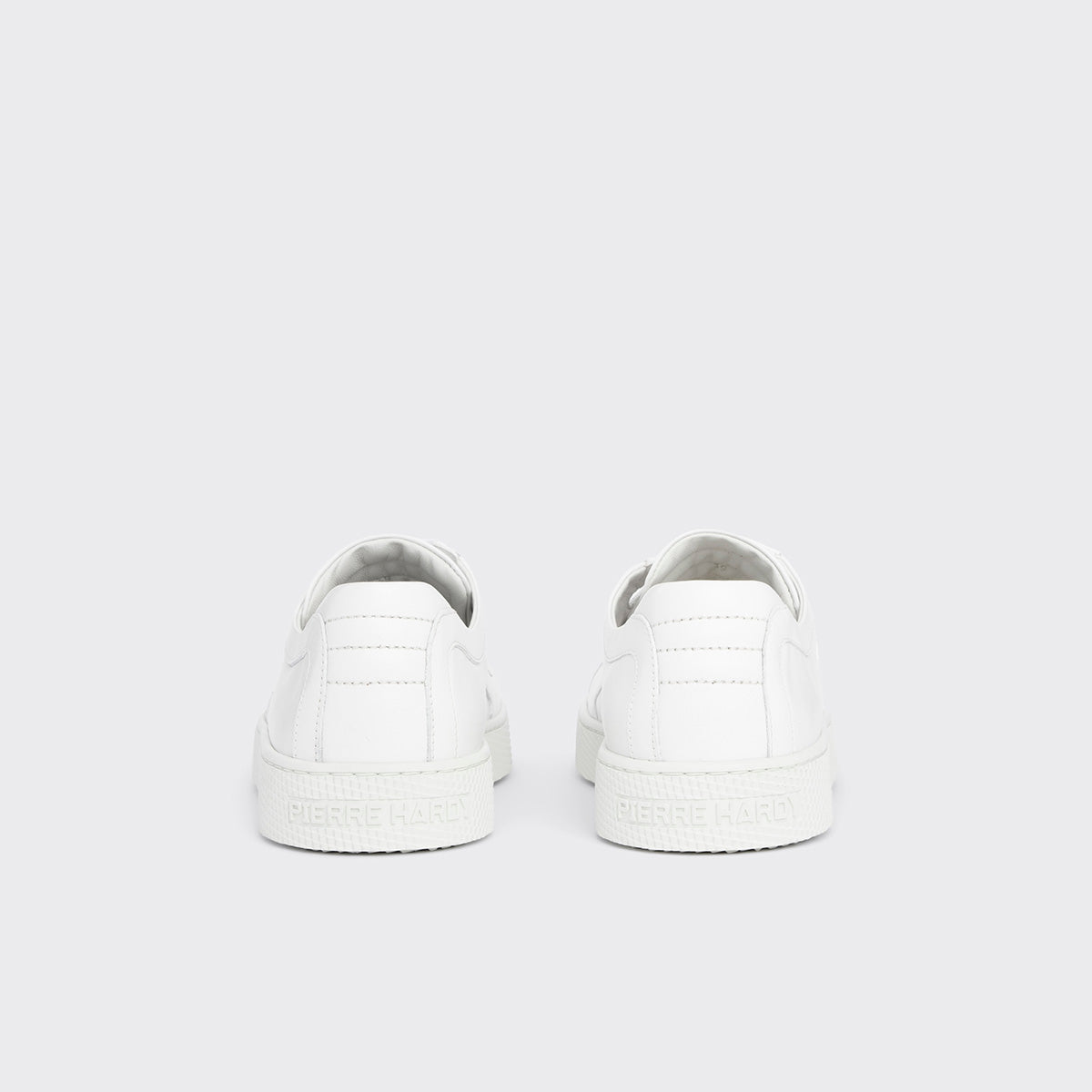 Pierre Hardy Alpha sneakers donna pelle bianca gomma