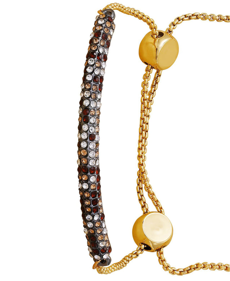 Vince Camuto bracciale donna cristalli multicolore oro