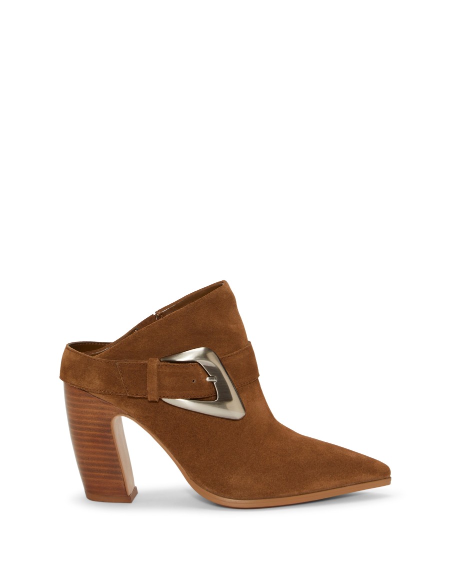 Vince Camuto Baily Stivaletto donna tacco a blocco con fibbia