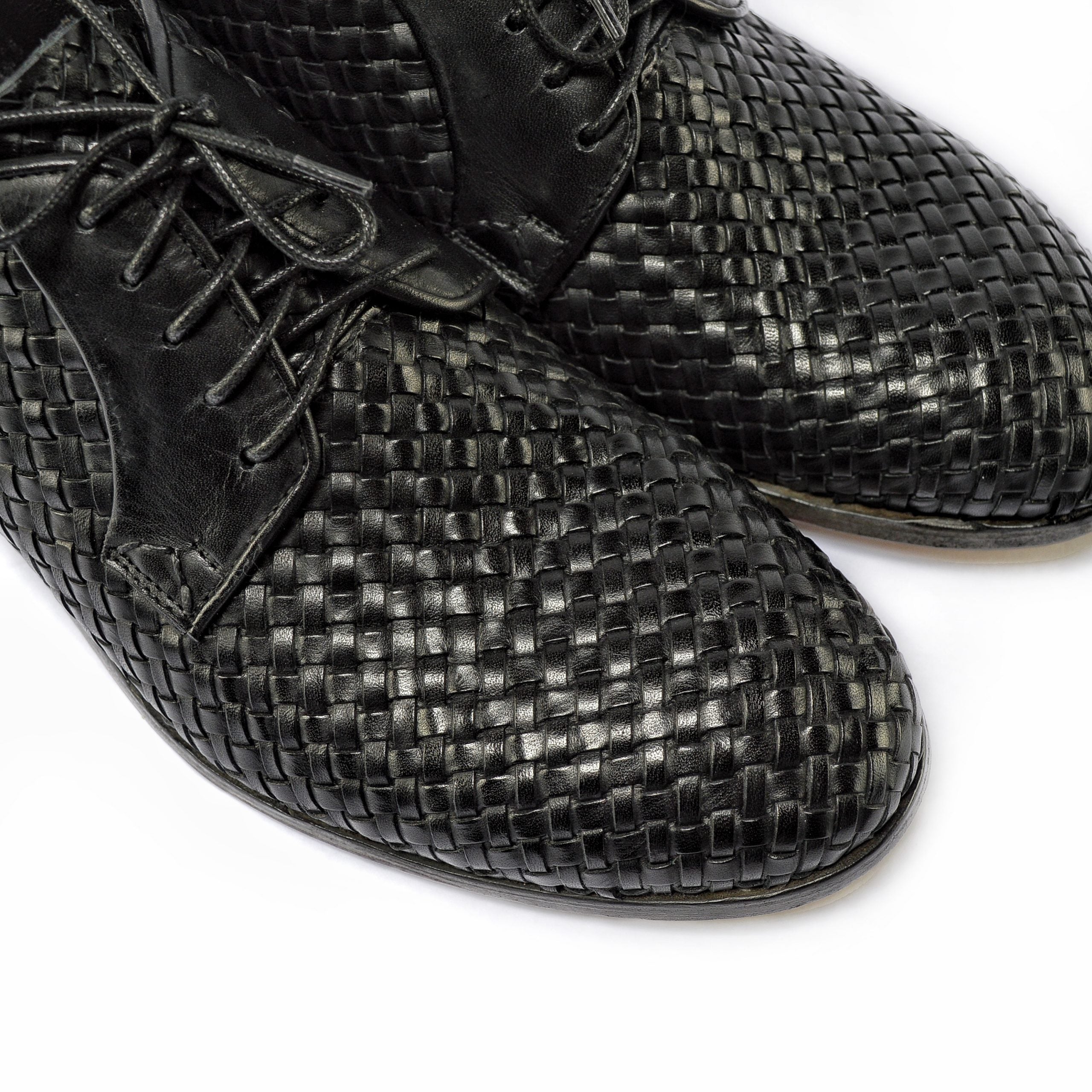 Ton Goût Derby Ciro scarpe derby nere 42 pelle intrecciata