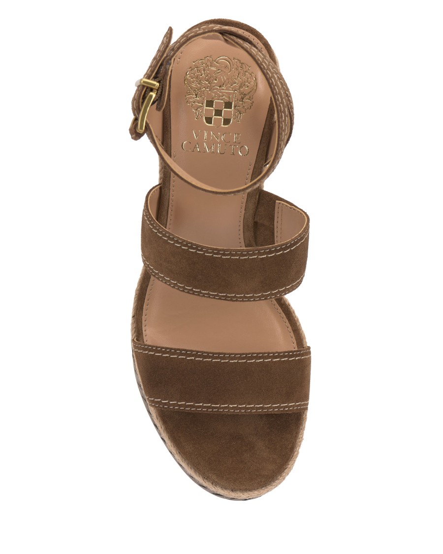 Vince Camuto Esmia Sandalo con Zeppa Espadrillas Estivo