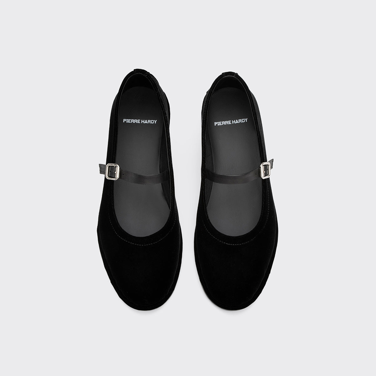 Pierre Hardy Trish ballerina donna nera pelle suola piatta