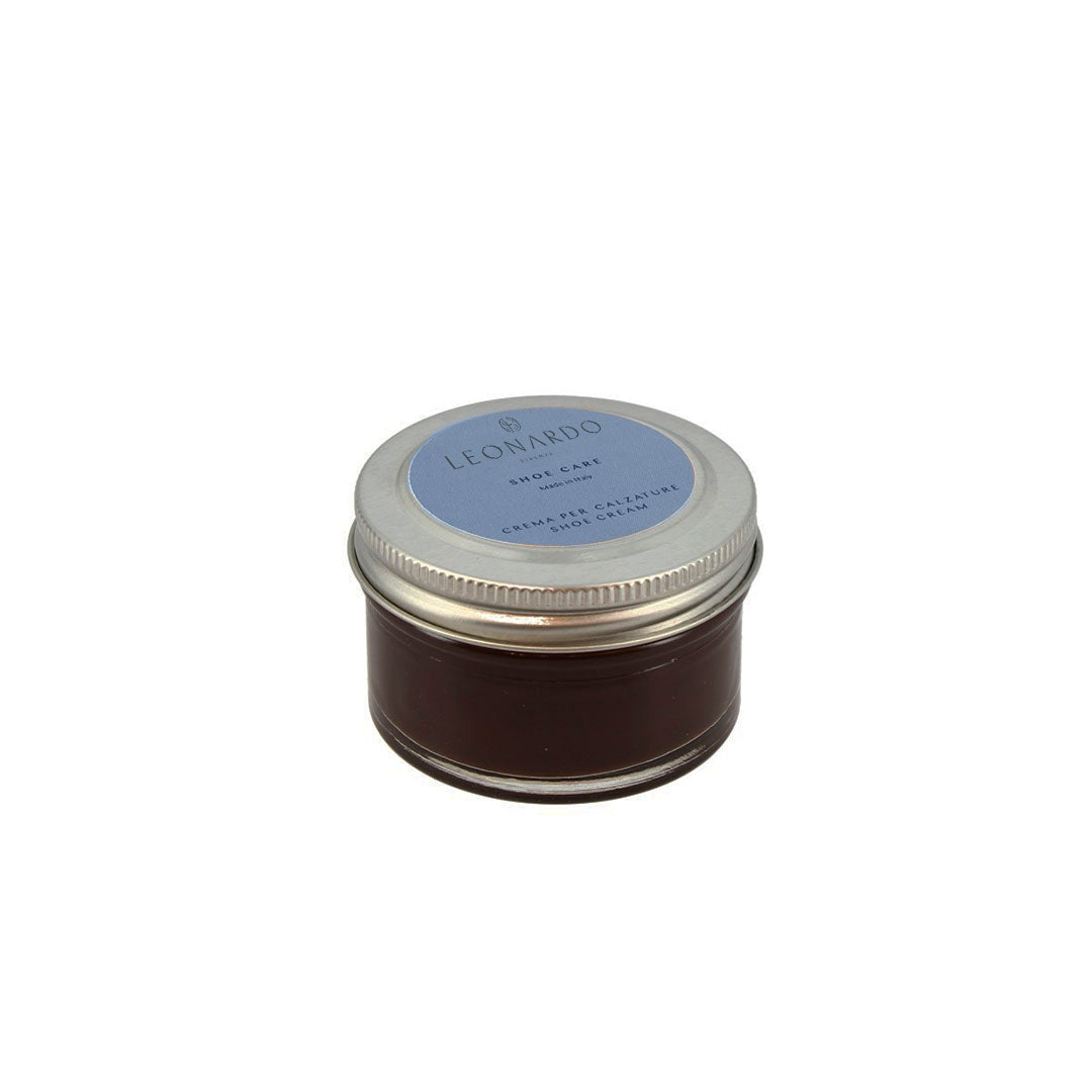 Leonardo Shoes Crema Lucido Scarpe Pelle Testa di Moro 50 ml