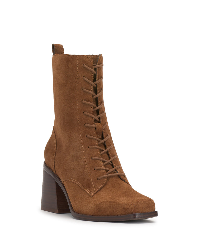 Vince Camuto Safina stivaletti stringati tacco a blocco