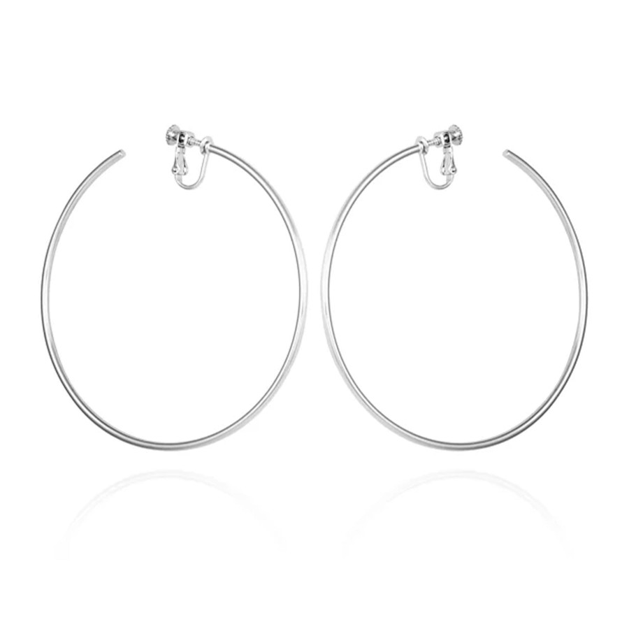 Vince Camuto orecchini a cerchio extra large con clip
