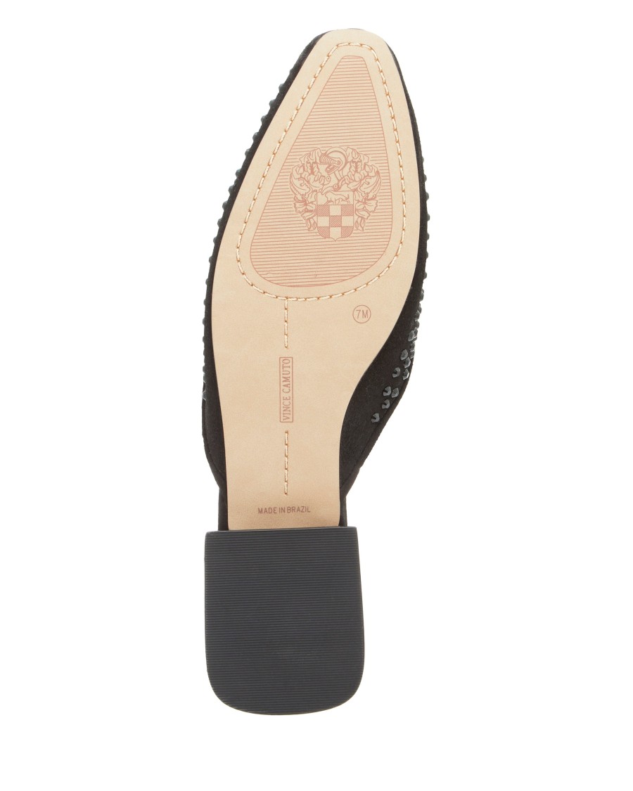 Vince Camuto Kayla Flat Ballerine Donna Punta Quadrata con Strass