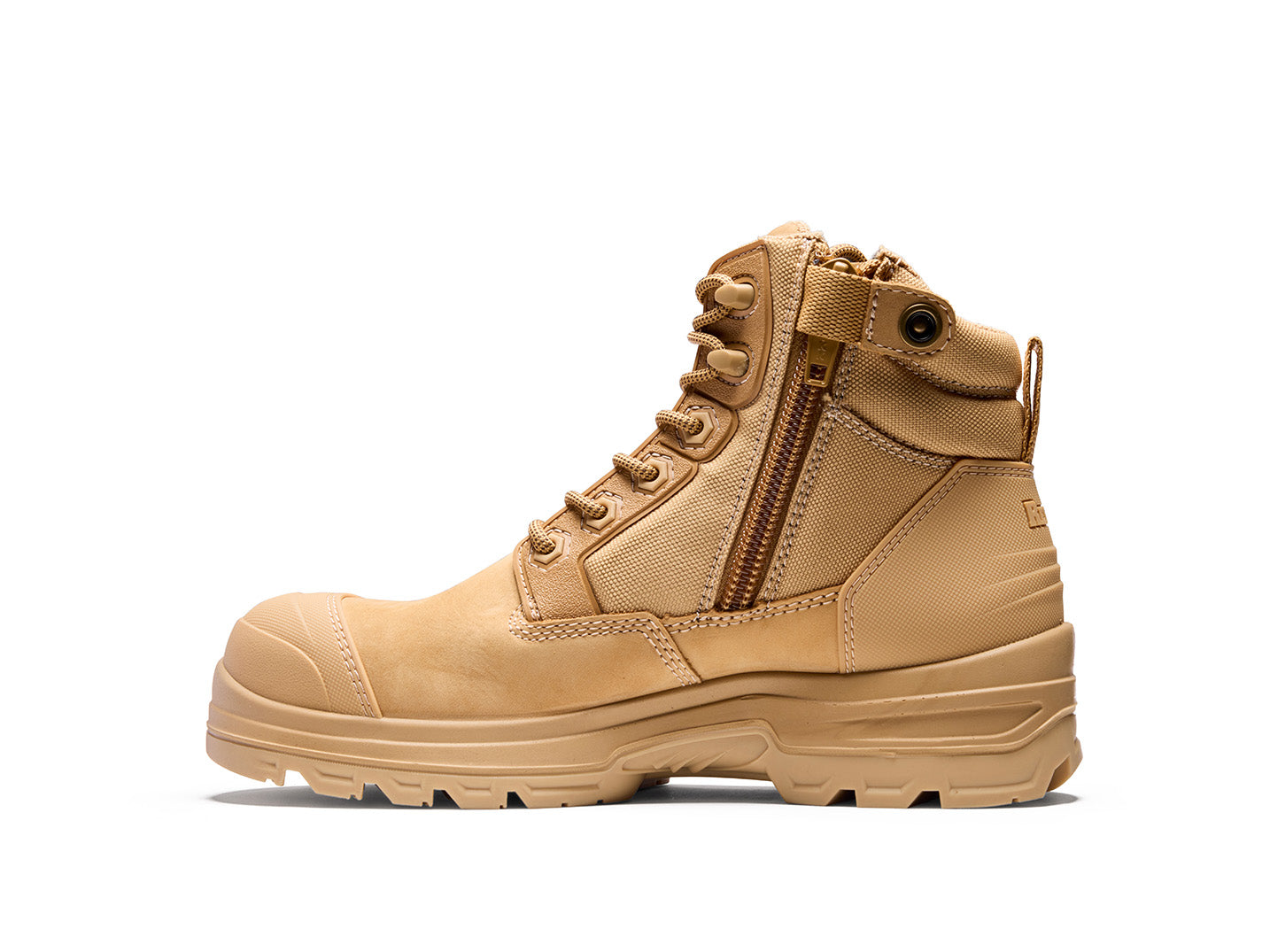 Redback Lynx stivali lavoro zip punta composite wheat