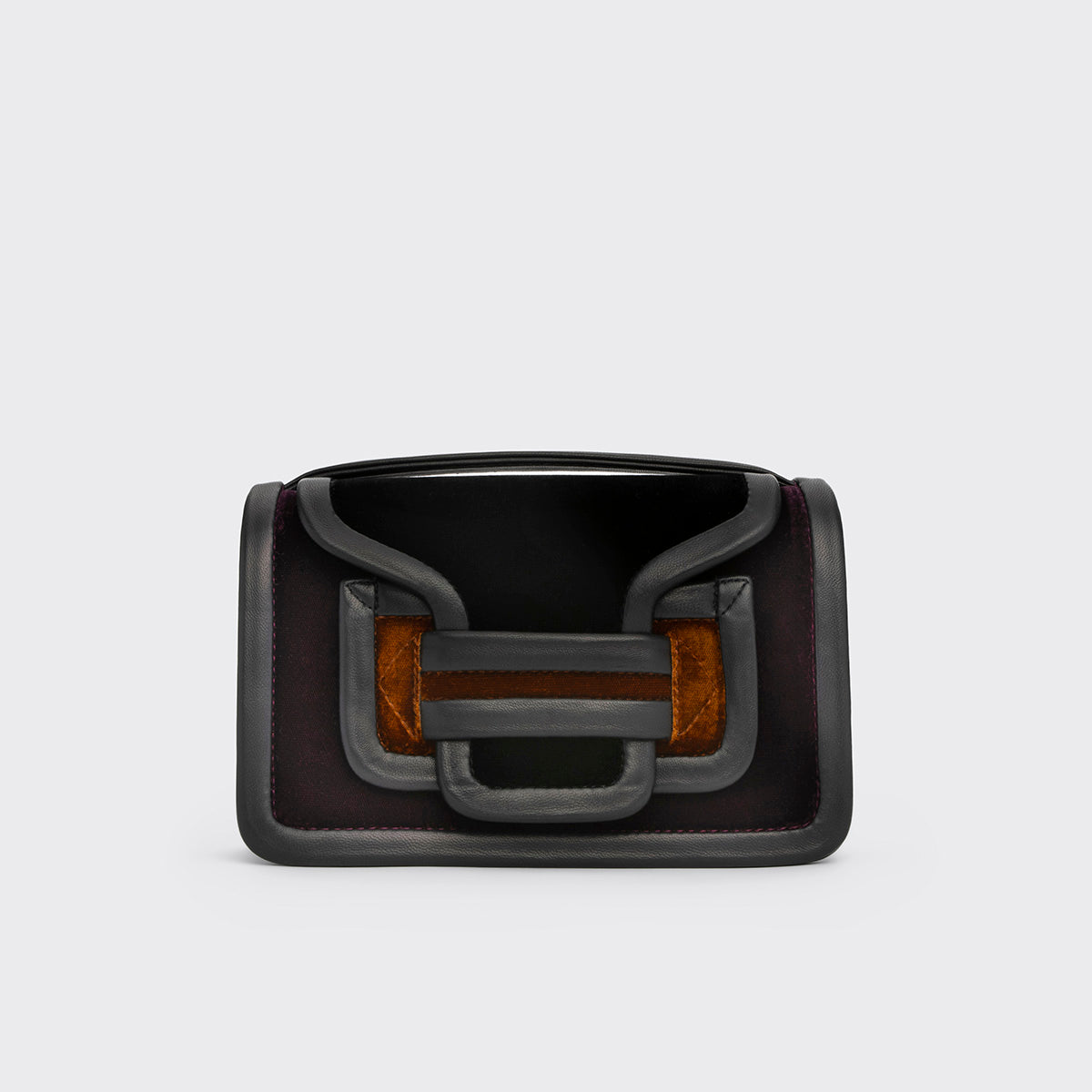 Pierre Hardy Alpha Alpha Handbag borsa a mano nera TU pelle