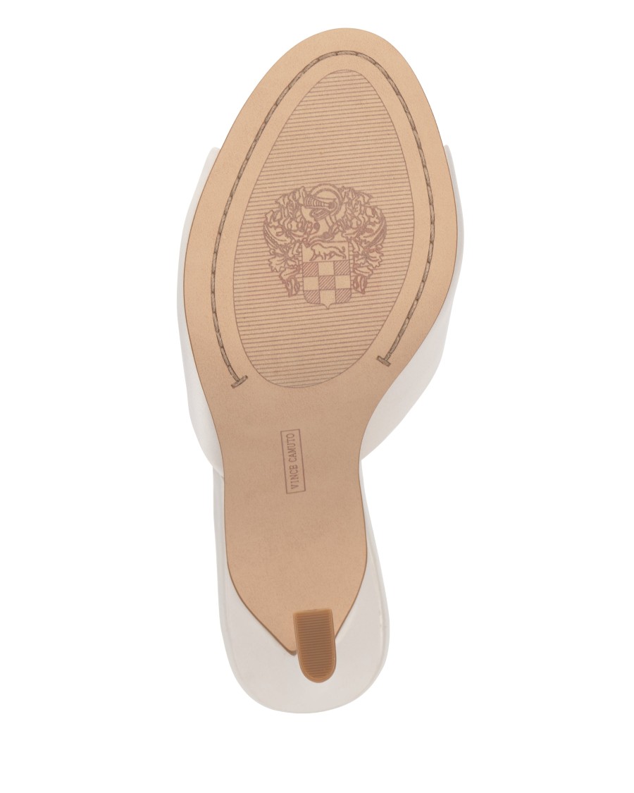 Vince Camuto Paigely Mule raso tacco svasato donna