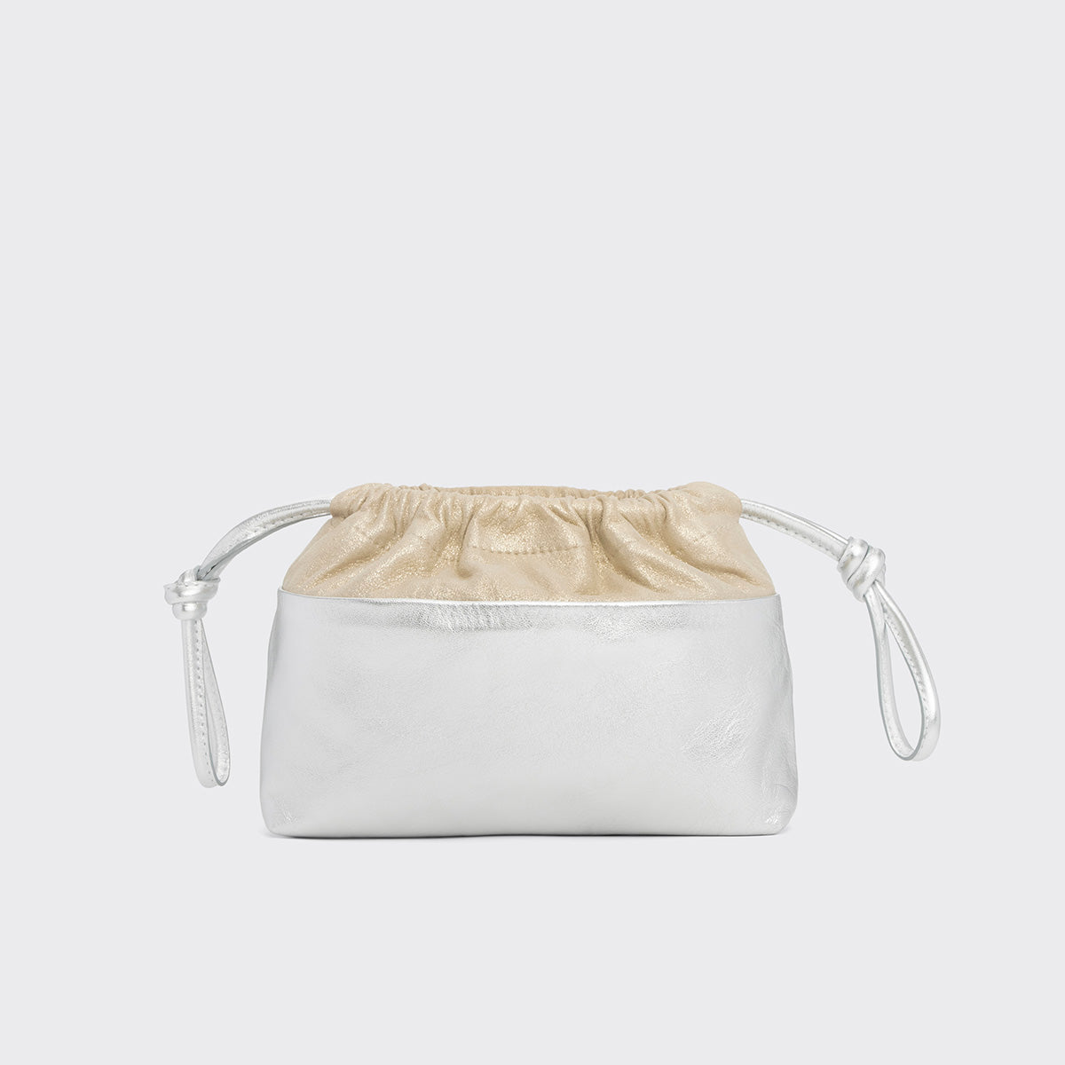 Pierre Hardy Mini Twin Clutch pochette argento TU pelle