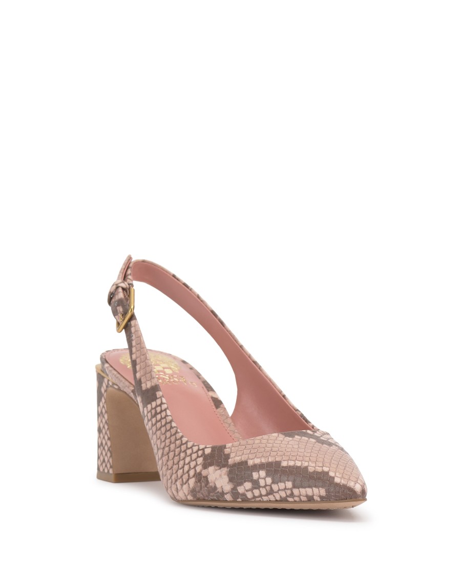 Vince Camuto Hamden slingback pumps fibbia eleganti