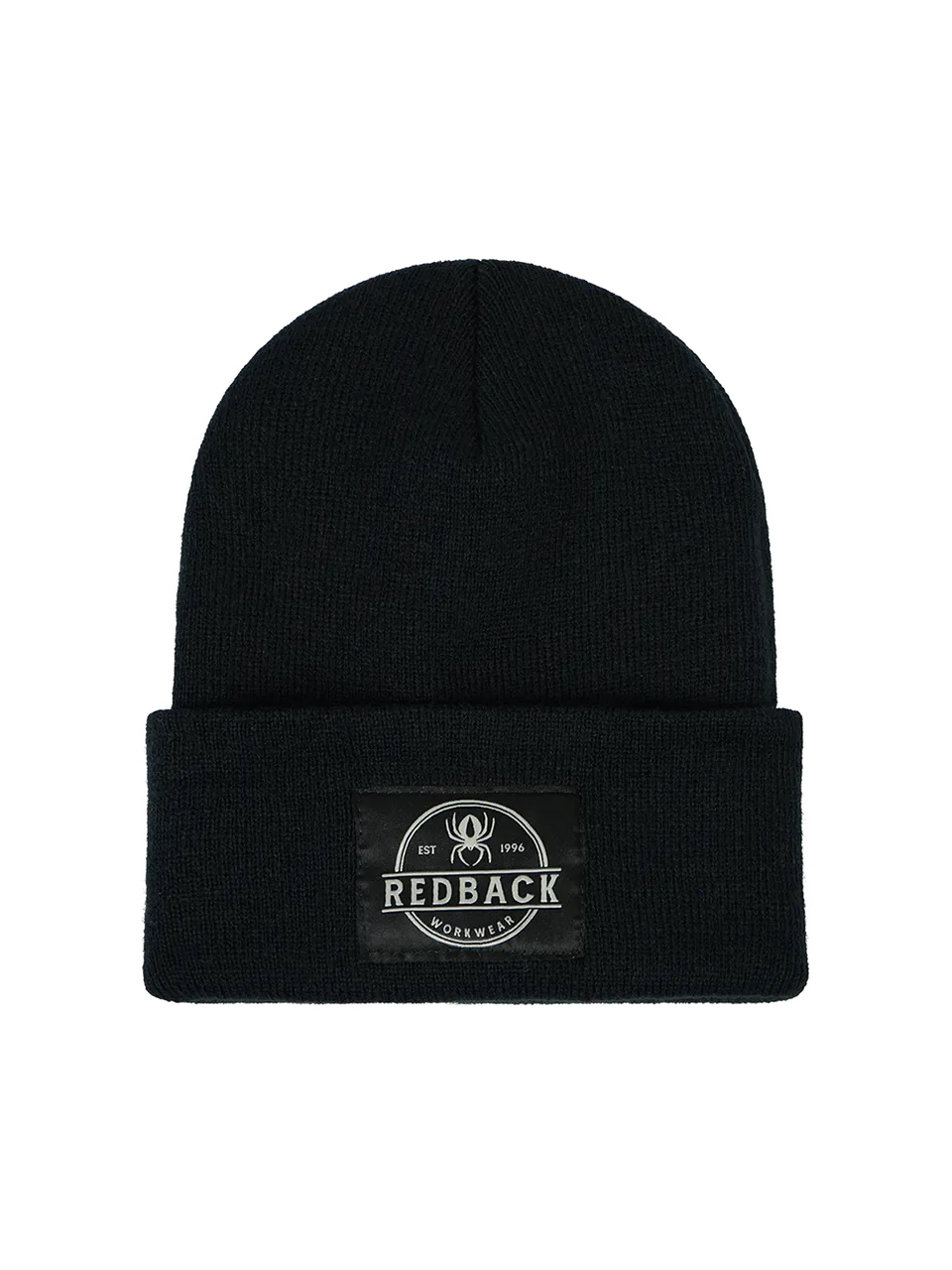 Redback Beanies Cuffed Knit Berretto Nero acrilico caldo