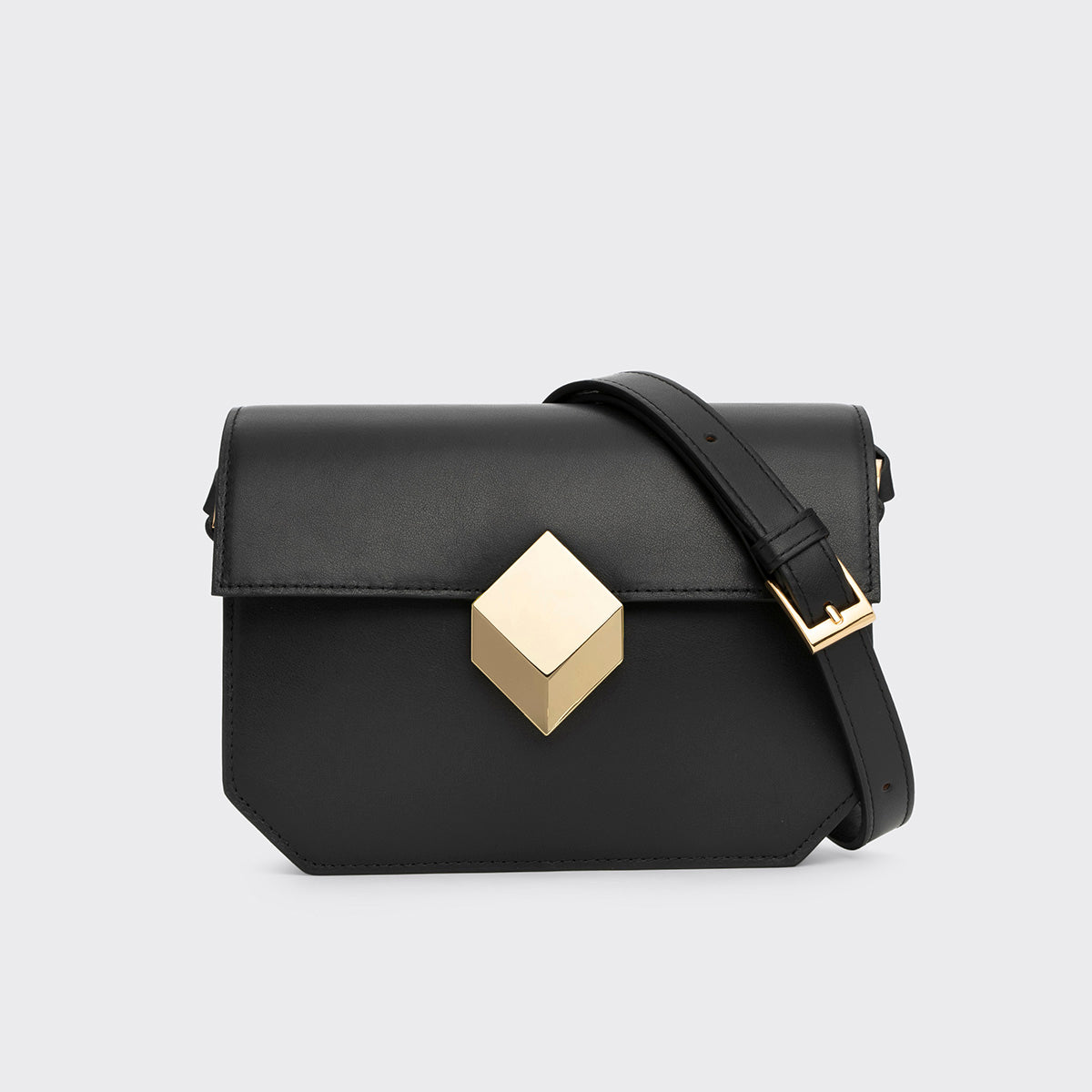 Pierre Hardy Prism borsa pelle nera tracolla TU cubo