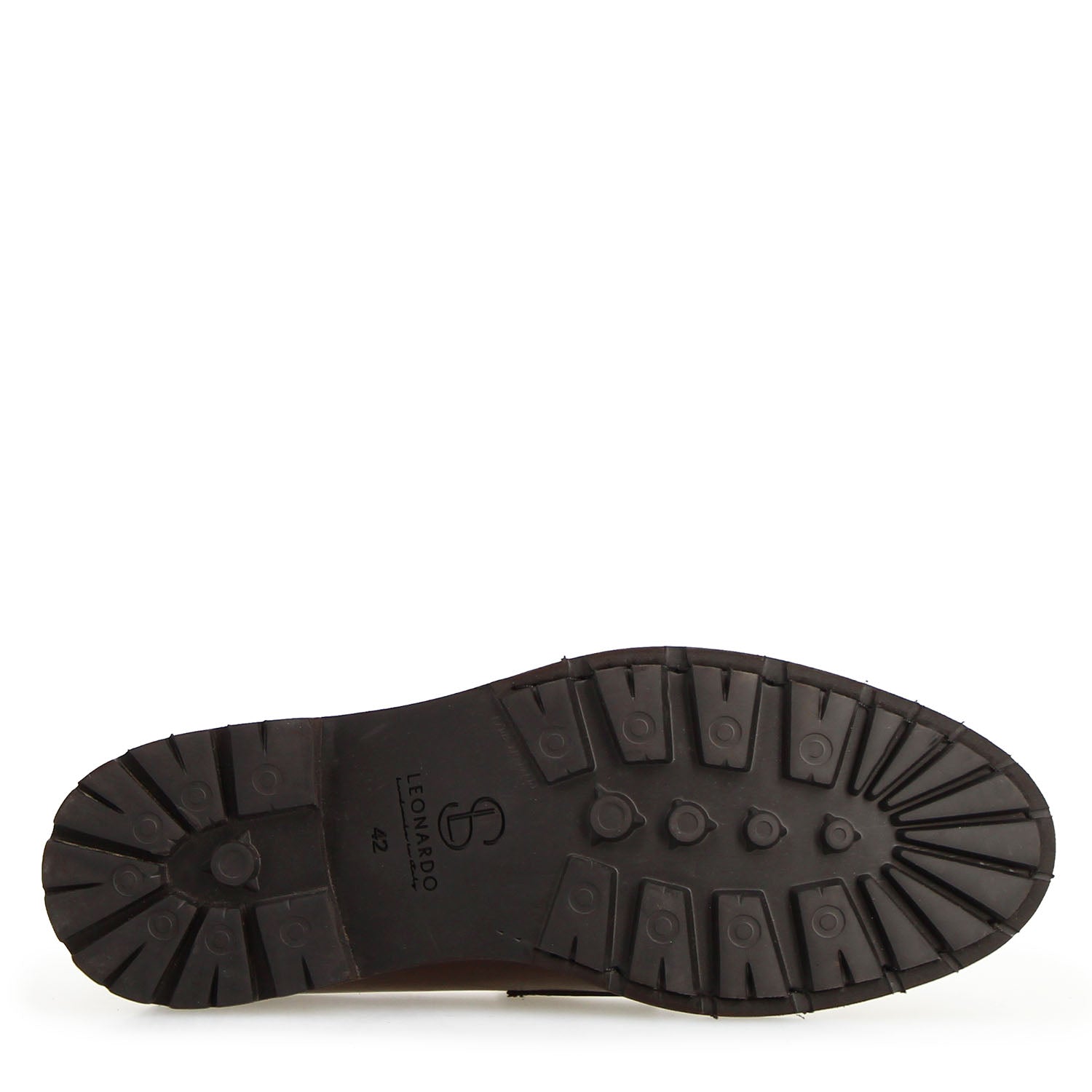 Leonardo Shoes Dioniso Marrone Scuro Mocassini Uomo Pelle