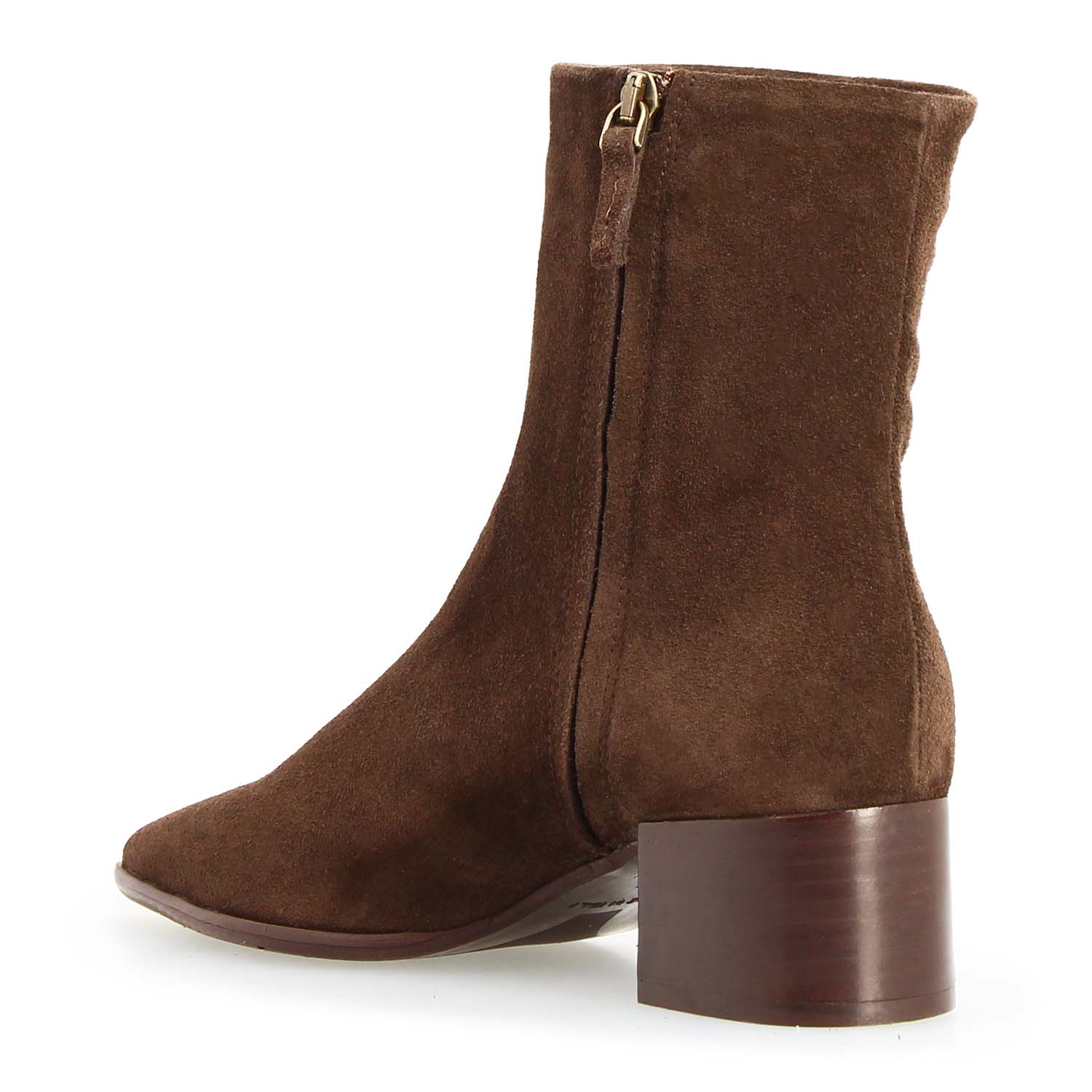 Leonardo Shoes Sibilla stivali donna marrone camoscio